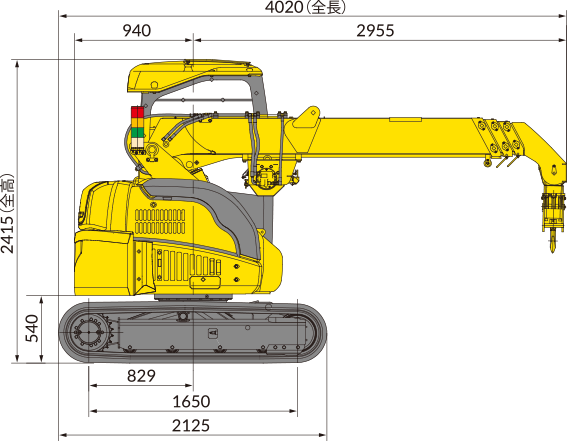 CC423S-1（クローラクレーン） | マエダ製品 | 株式会社 前田製作所