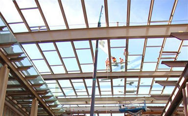 MC405C Construction US Skylight Placement With Jib